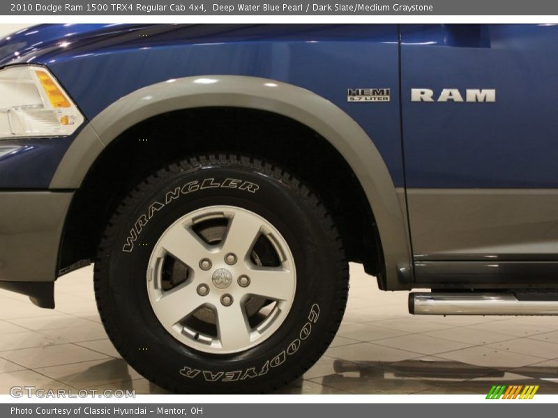 Deep Water Blue Pearl / Dark Slate/Medium Graystone 2010 Dodge Ram 1500 TRX4 Regular Cab 4x4