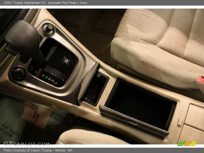 Sundown Red Pearl / Ivory 2003 Toyota Highlander V6