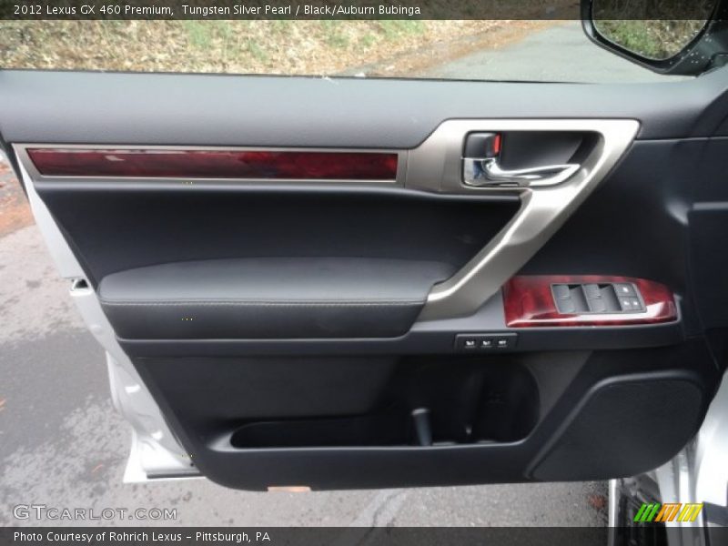 Tungsten Silver Pearl / Black/Auburn Bubinga 2012 Lexus GX 460 Premium