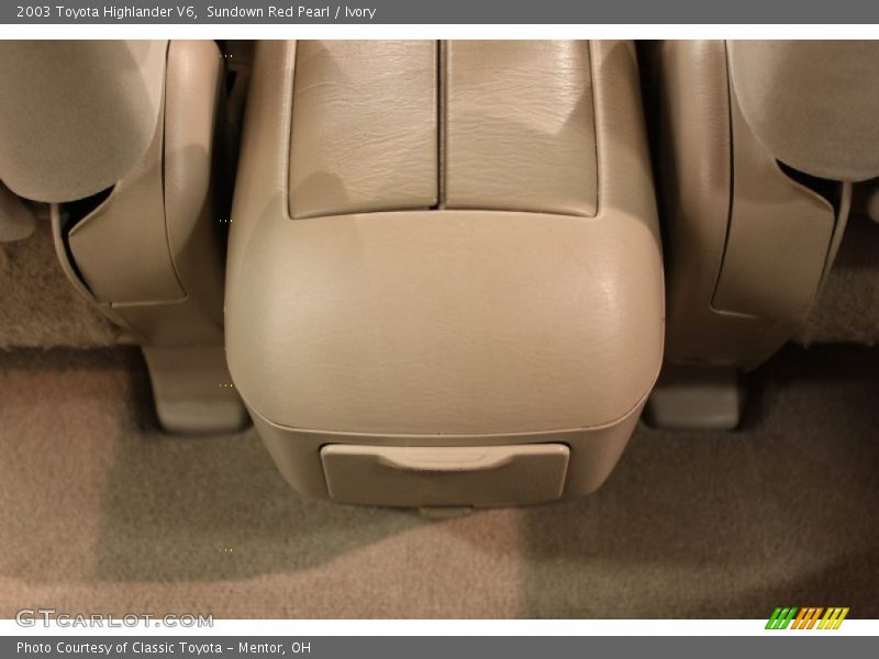 Sundown Red Pearl / Ivory 2003 Toyota Highlander V6
