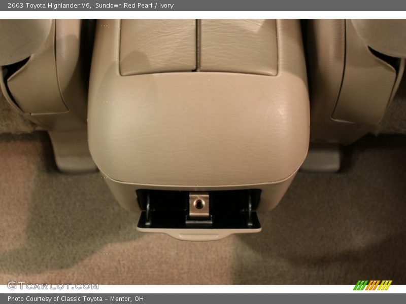 Sundown Red Pearl / Ivory 2003 Toyota Highlander V6