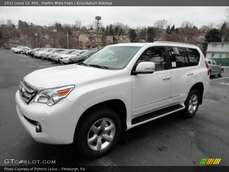 Starfire White Pearl / Ecru/Auburn Bubinga 2012 Lexus GX 460