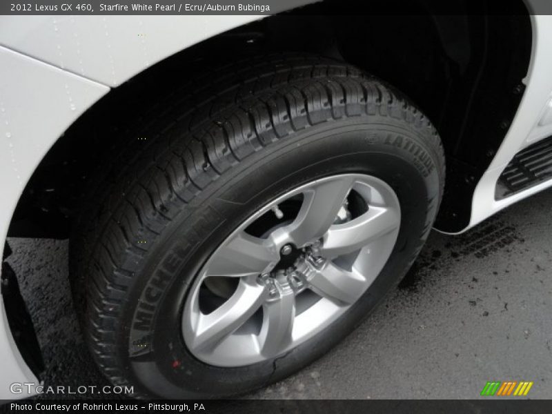 Starfire White Pearl / Ecru/Auburn Bubinga 2012 Lexus GX 460