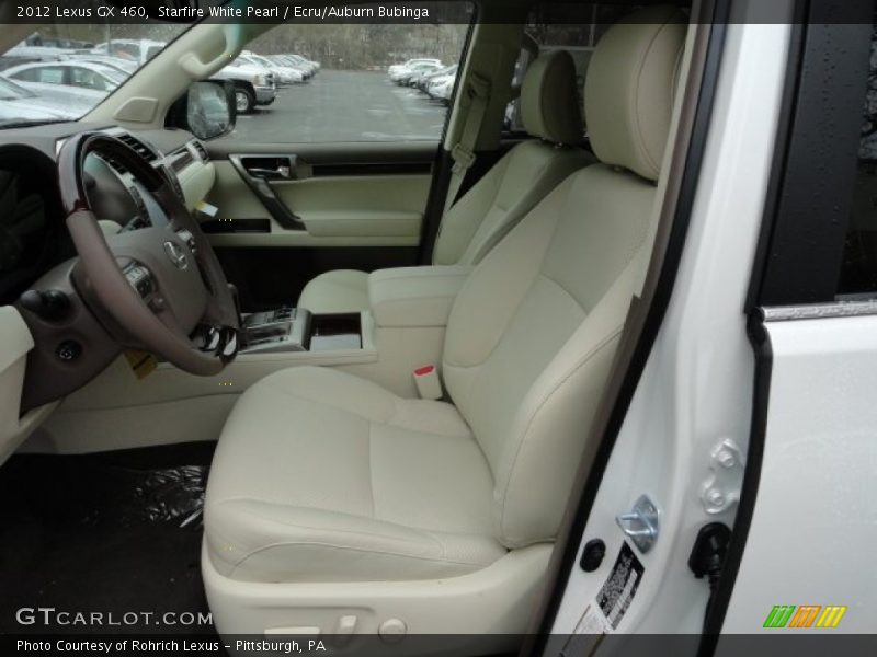 Starfire White Pearl / Ecru/Auburn Bubinga 2012 Lexus GX 460