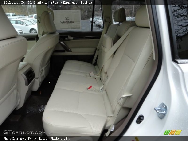 Starfire White Pearl / Ecru/Auburn Bubinga 2012 Lexus GX 460