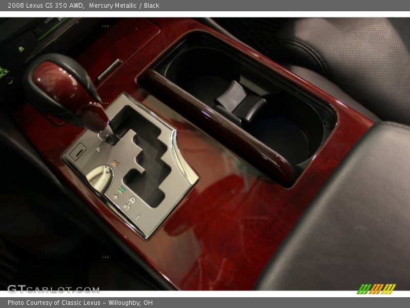 Mercury Metallic / Black 2008 Lexus GS 350 AWD