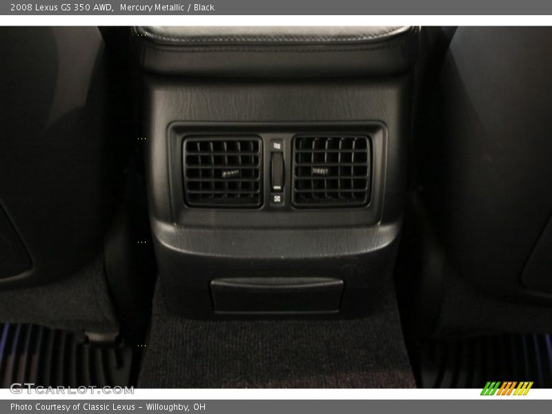Mercury Metallic / Black 2008 Lexus GS 350 AWD
