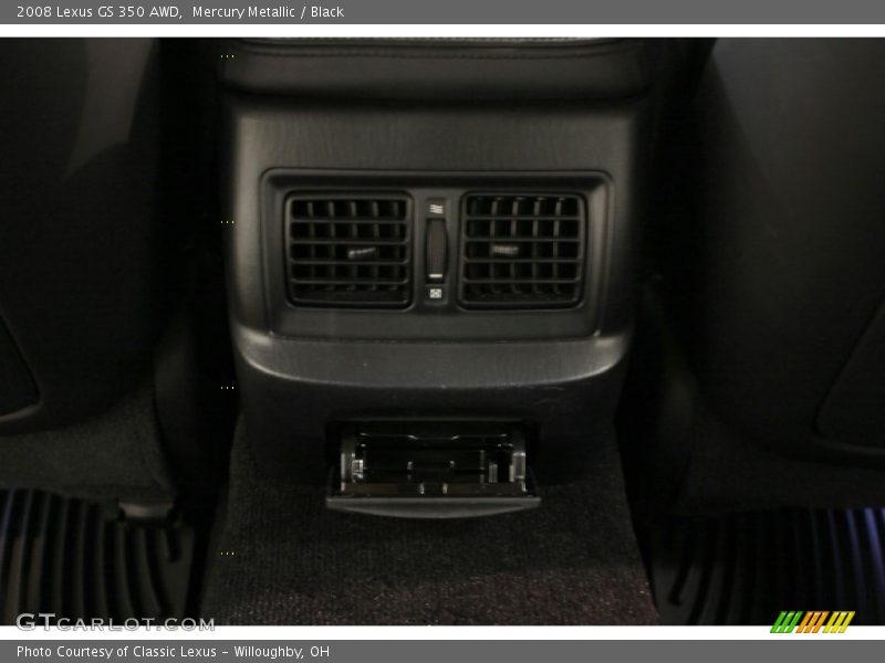 Mercury Metallic / Black 2008 Lexus GS 350 AWD