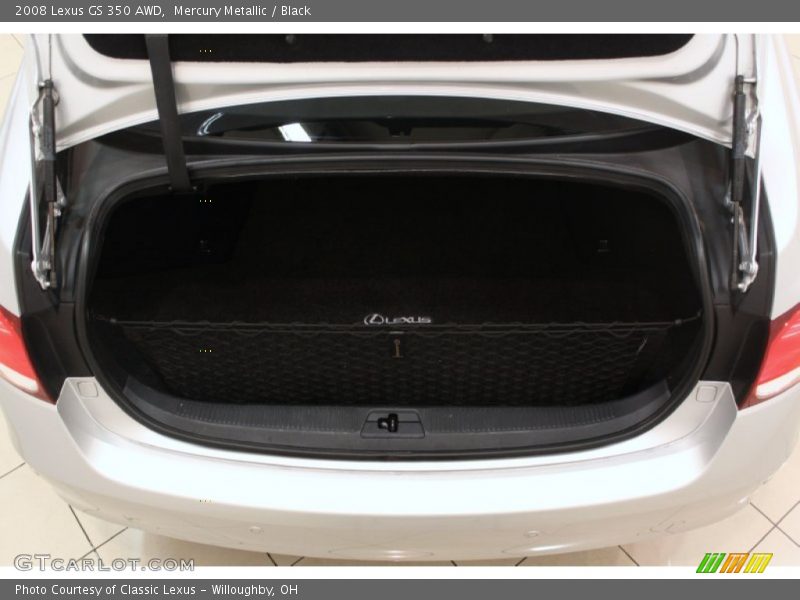 Mercury Metallic / Black 2008 Lexus GS 350 AWD