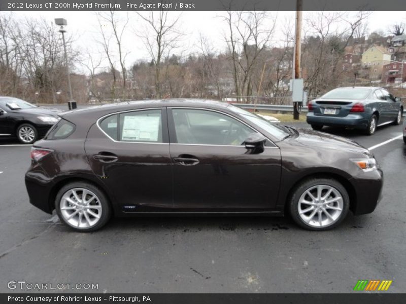  2012 CT 200h Hybrid Premium Fire Agate Pearl