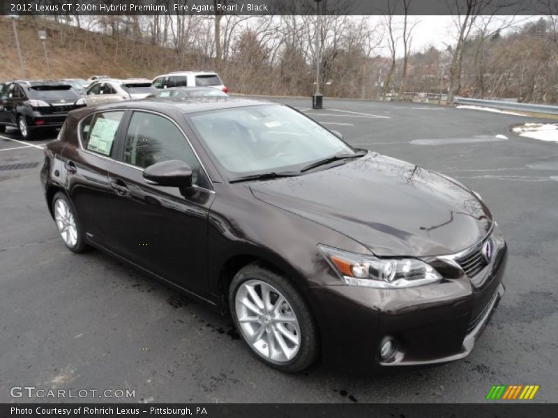 Front 3/4 View of 2012 CT 200h Hybrid Premium