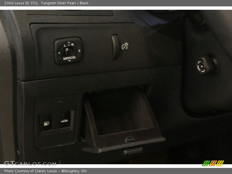 Tungsten Silver Pearl / Black 2009 Lexus ES 350