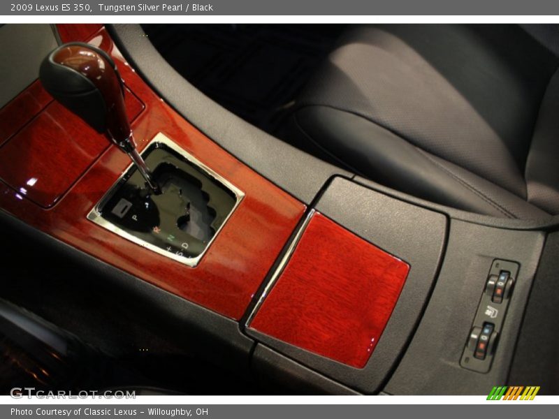 Tungsten Silver Pearl / Black 2009 Lexus ES 350