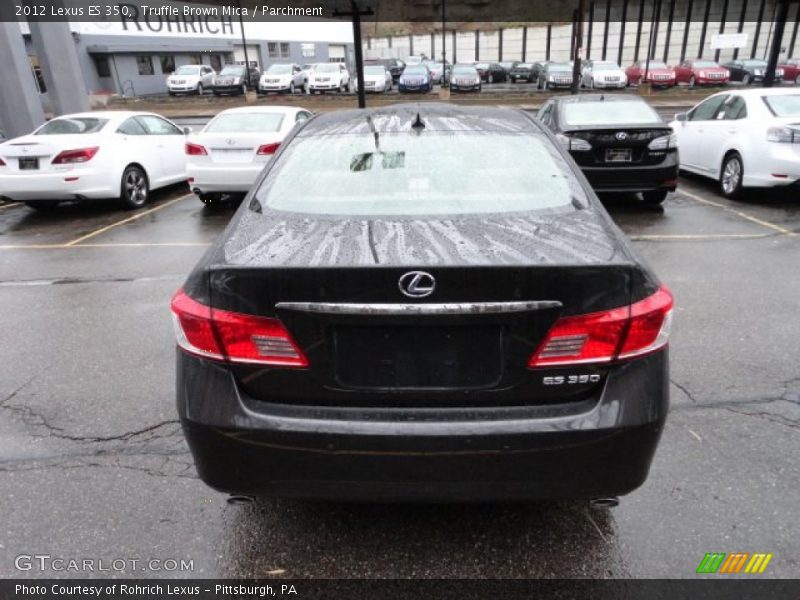 Truffle Brown Mica / Parchment 2012 Lexus ES 350