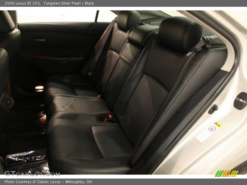 Tungsten Silver Pearl / Black 2009 Lexus ES 350