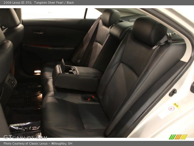Tungsten Silver Pearl / Black 2009 Lexus ES 350