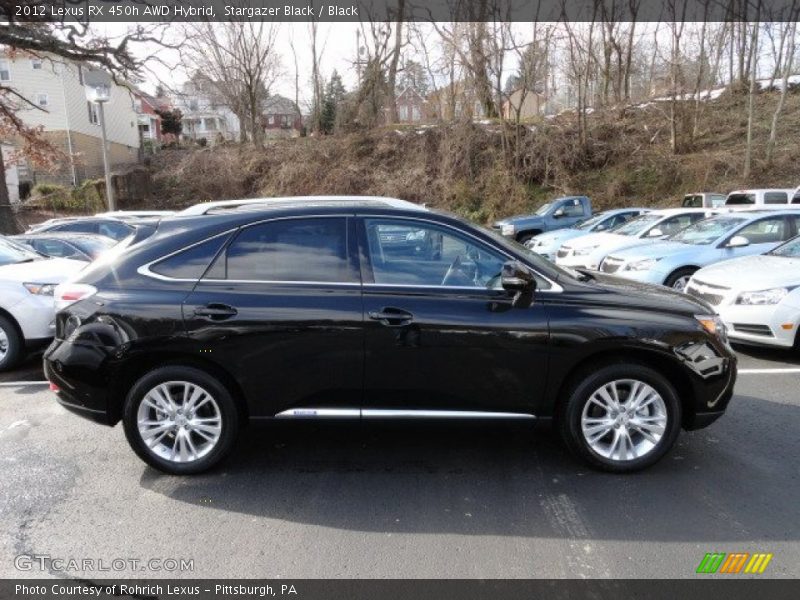 Stargazer Black / Black 2012 Lexus RX 450h AWD Hybrid