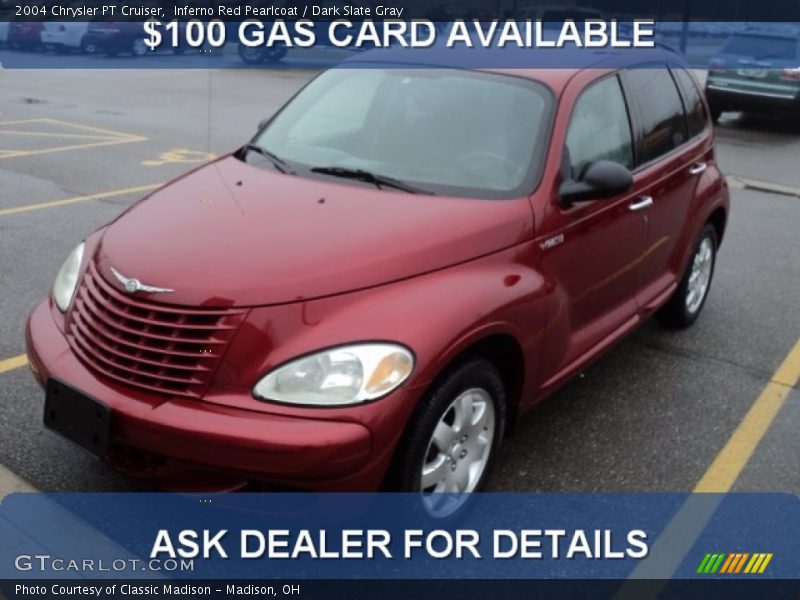 Inferno Red Pearlcoat / Dark Slate Gray 2004 Chrysler PT Cruiser