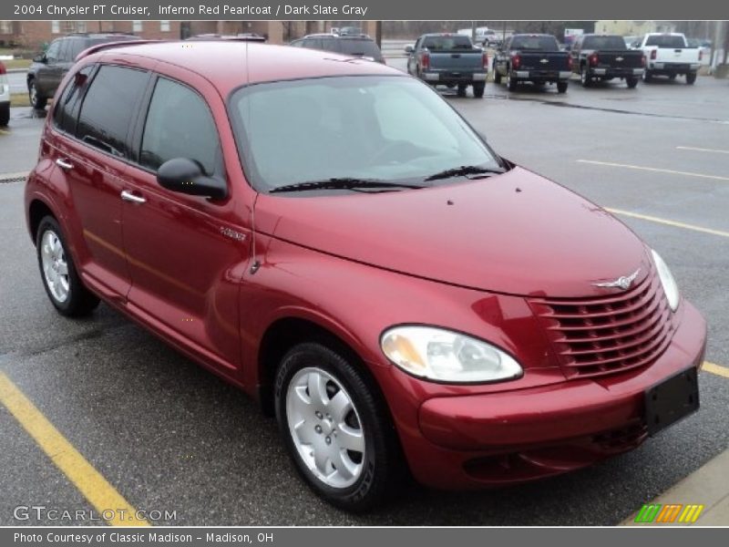 Inferno Red Pearlcoat / Dark Slate Gray 2004 Chrysler PT Cruiser