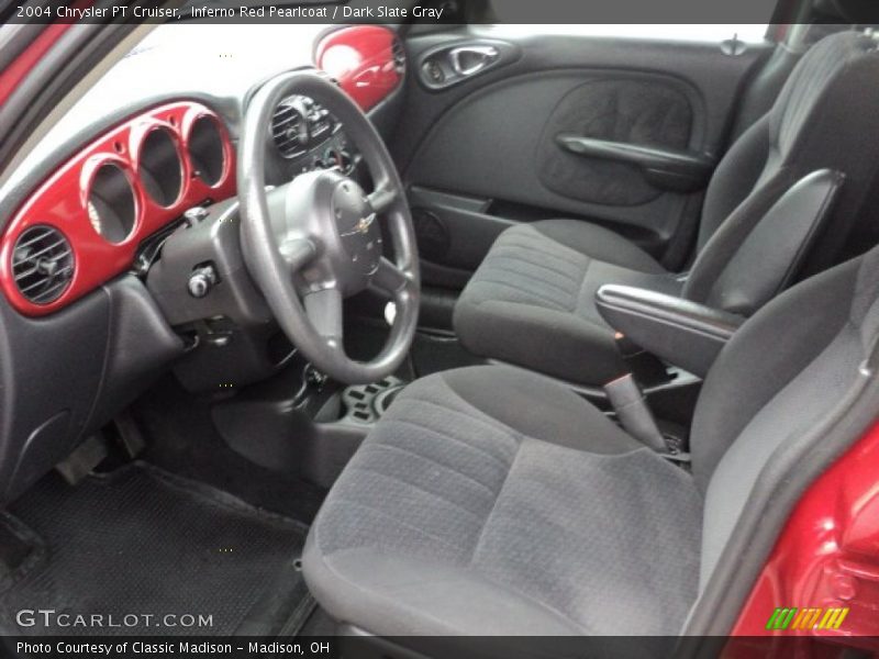 Inferno Red Pearlcoat / Dark Slate Gray 2004 Chrysler PT Cruiser