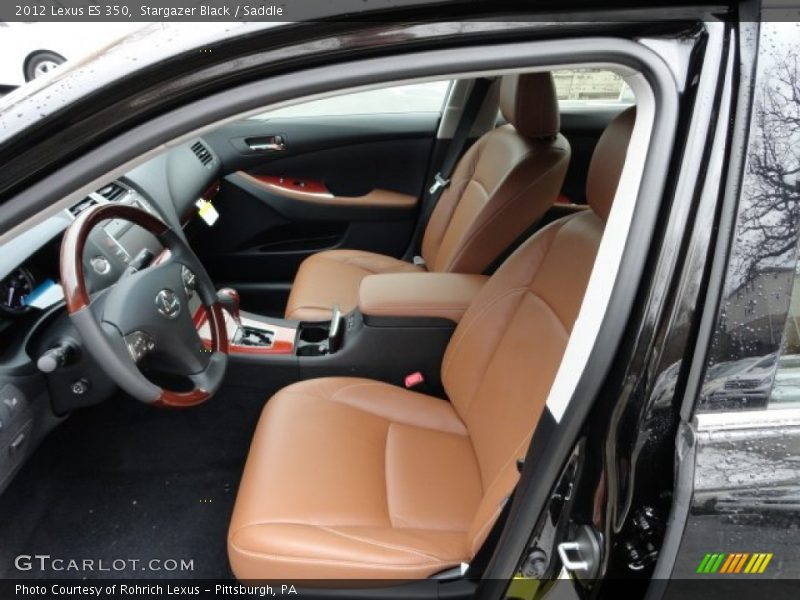 Stargazer Black / Saddle 2012 Lexus ES 350