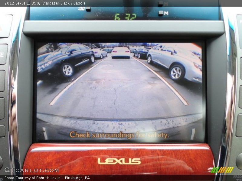 Stargazer Black / Saddle 2012 Lexus ES 350