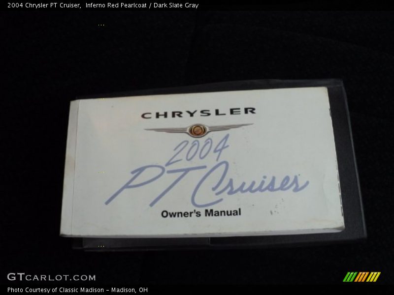 Inferno Red Pearlcoat / Dark Slate Gray 2004 Chrysler PT Cruiser