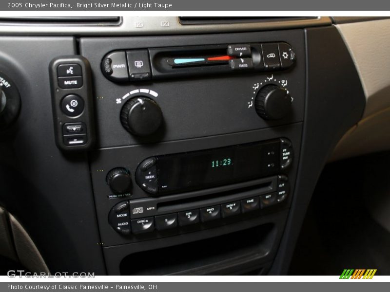 Controls of 2005 Pacifica 