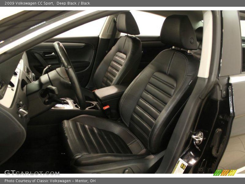 Deep Black / Black 2009 Volkswagen CC Sport