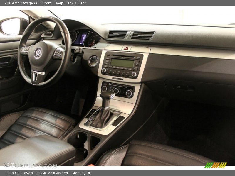 Deep Black / Black 2009 Volkswagen CC Sport