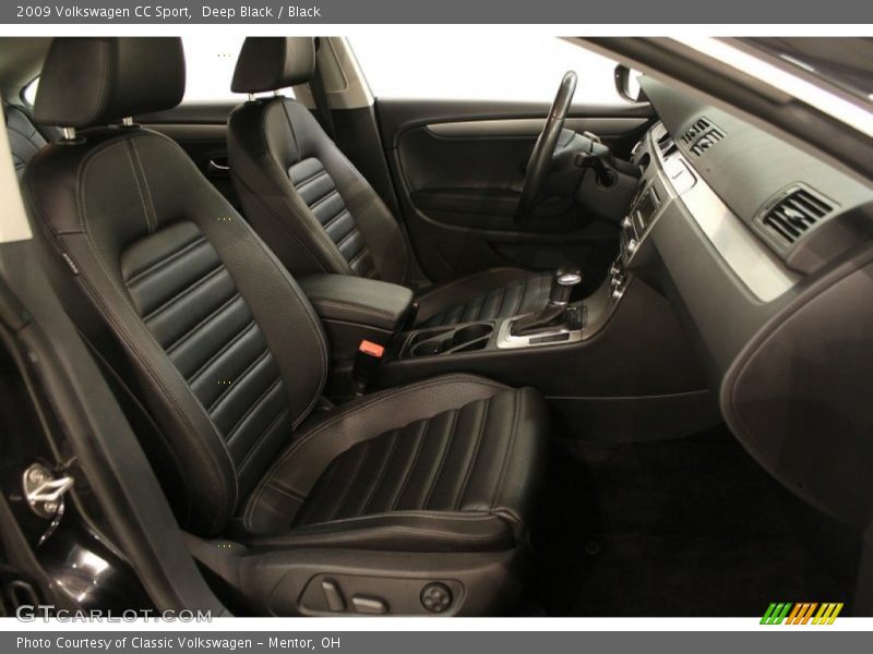 Deep Black / Black 2009 Volkswagen CC Sport