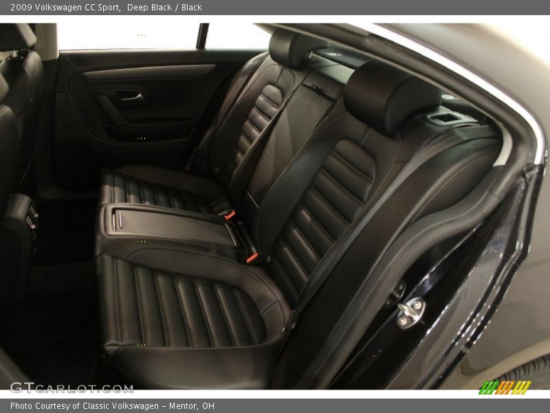 Deep Black / Black 2009 Volkswagen CC Sport