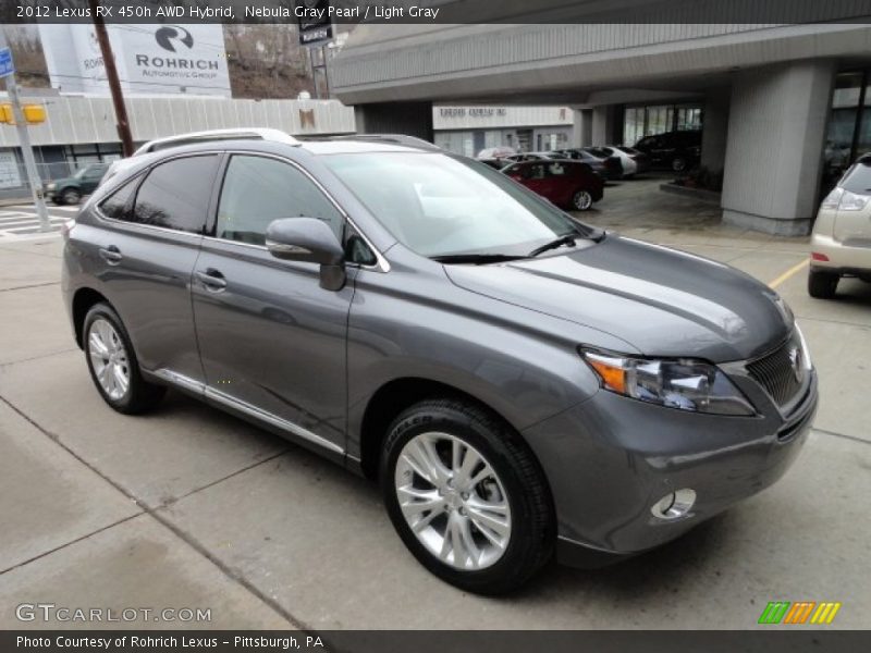 Front 3/4 View of 2012 RX 450h AWD Hybrid