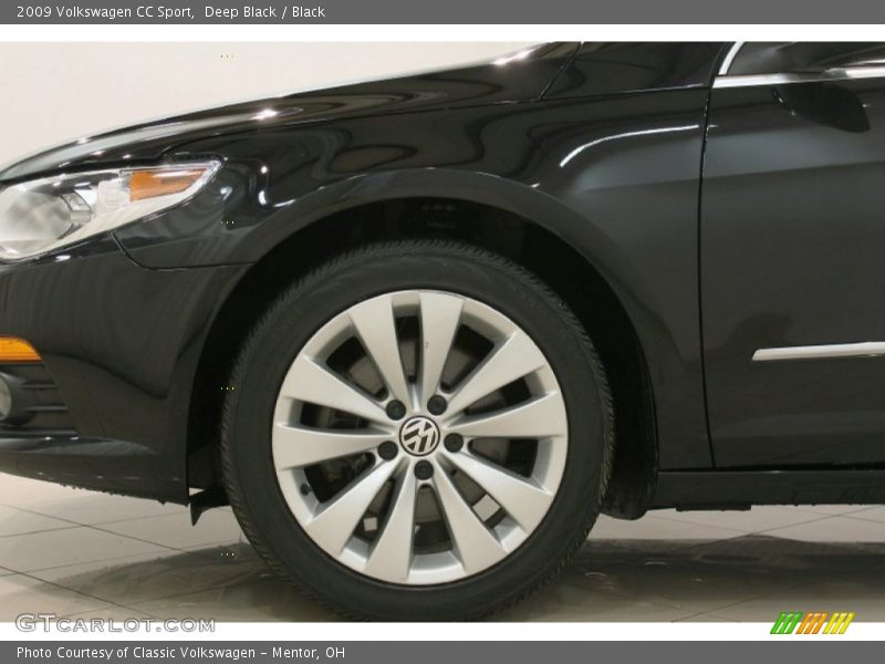 Deep Black / Black 2009 Volkswagen CC Sport