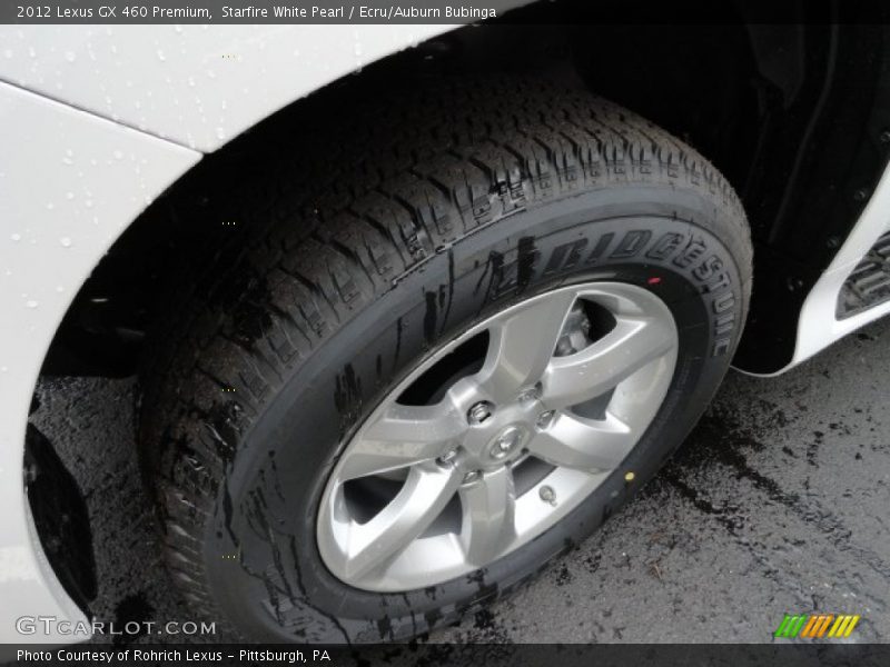 Starfire White Pearl / Ecru/Auburn Bubinga 2012 Lexus GX 460 Premium