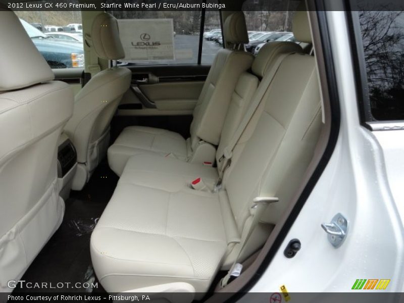 Starfire White Pearl / Ecru/Auburn Bubinga 2012 Lexus GX 460 Premium