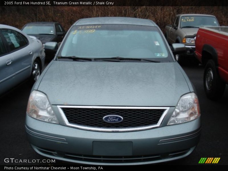 Titanium Green Metallic / Shale Grey 2005 Ford Five Hundred SE
