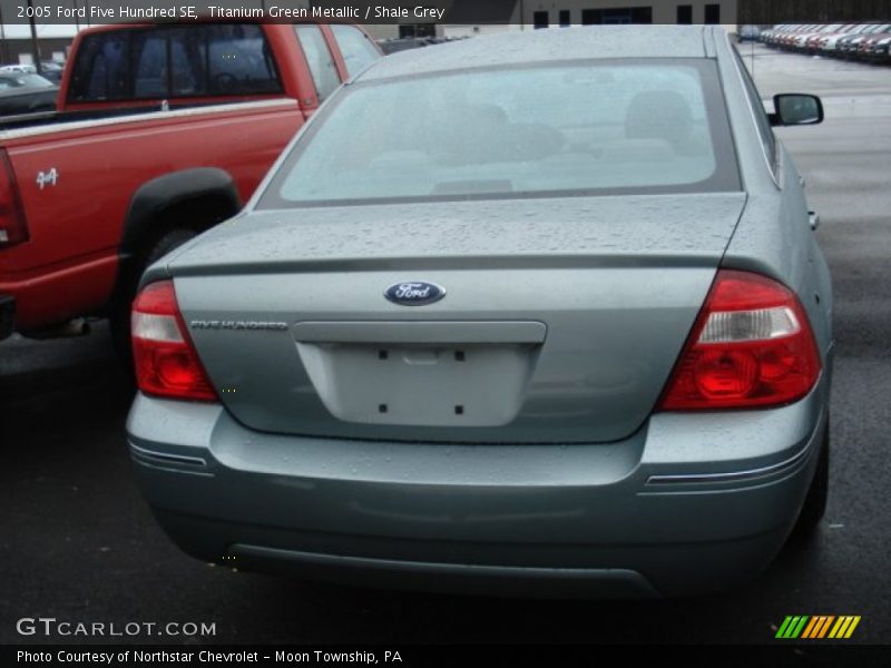 Titanium Green Metallic / Shale Grey 2005 Ford Five Hundred SE