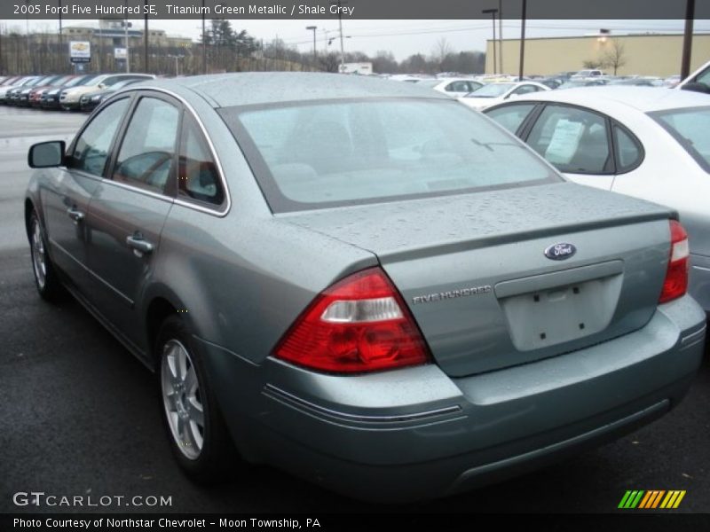 Titanium Green Metallic / Shale Grey 2005 Ford Five Hundred SE