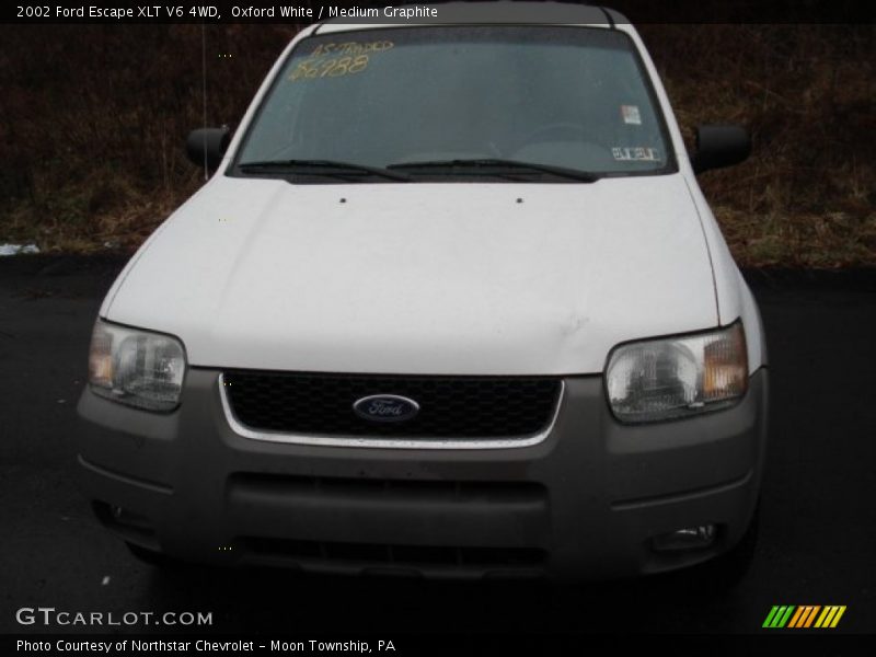 Oxford White / Medium Graphite 2002 Ford Escape XLT V6 4WD