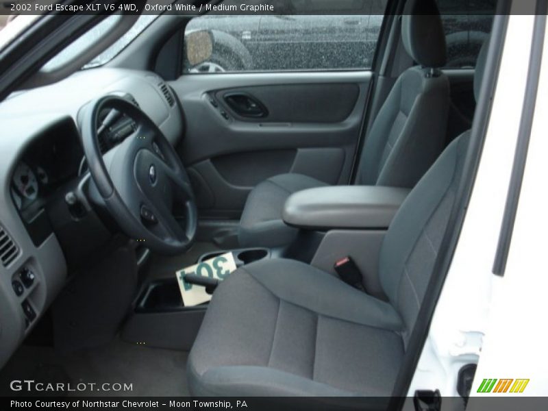 Oxford White / Medium Graphite 2002 Ford Escape XLT V6 4WD