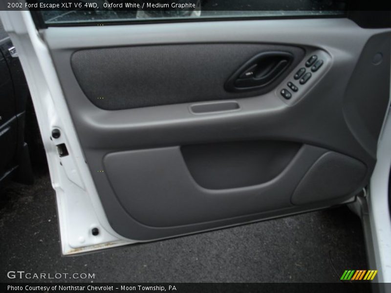 Oxford White / Medium Graphite 2002 Ford Escape XLT V6 4WD