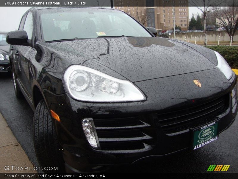 Black / Black 2009 Porsche Cayenne Tiptronic