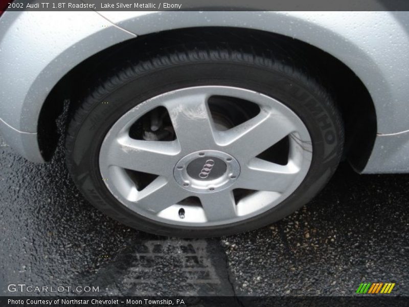 Lake Silver Metallic / Ebony 2002 Audi TT 1.8T Roadster