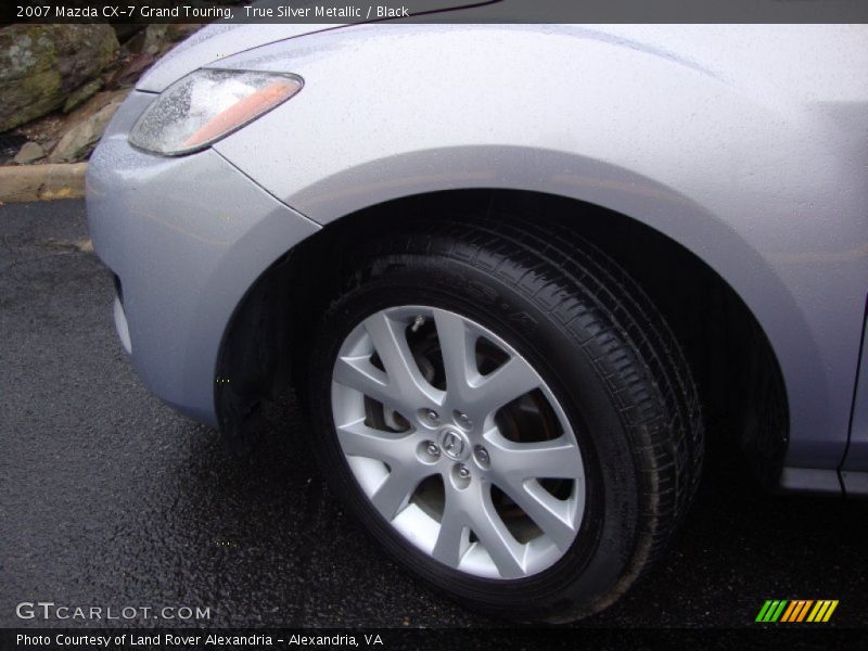 True Silver Metallic / Black 2007 Mazda CX-7 Grand Touring