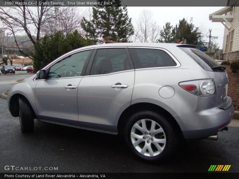 True Silver Metallic / Black 2007 Mazda CX-7 Grand Touring
