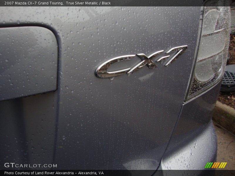 True Silver Metallic / Black 2007 Mazda CX-7 Grand Touring