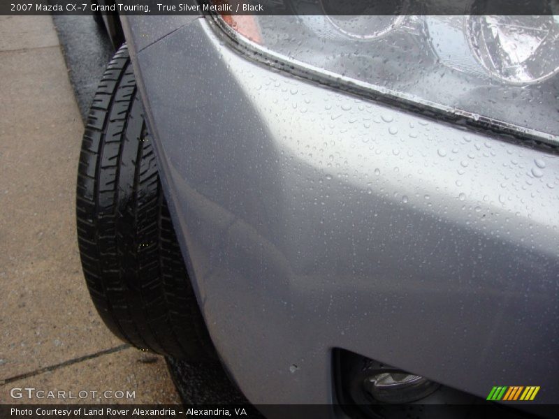 True Silver Metallic / Black 2007 Mazda CX-7 Grand Touring
