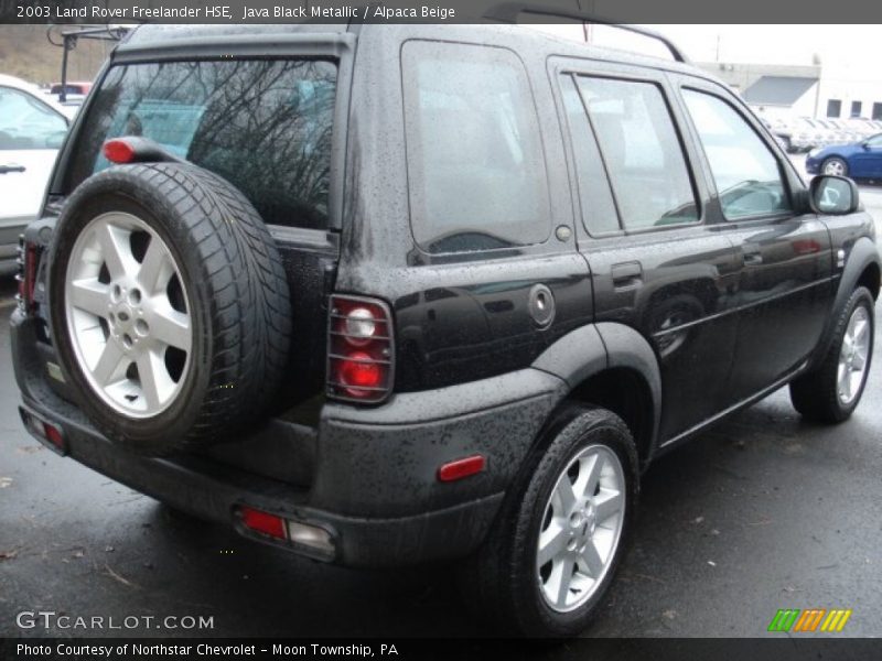 Java Black Metallic / Alpaca Beige 2003 Land Rover Freelander HSE