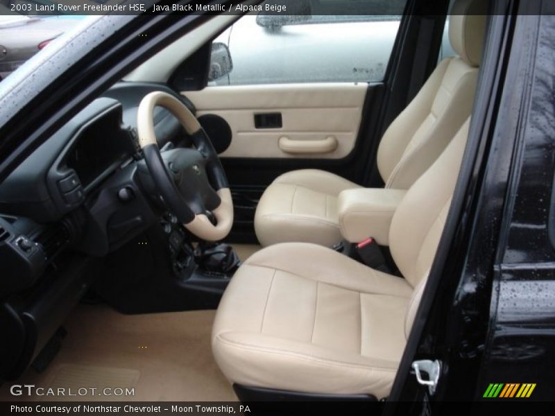  2003 Freelander HSE Alpaca Beige Interior